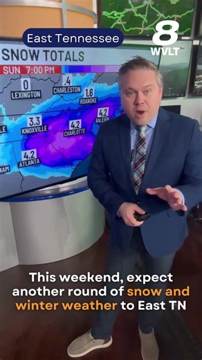 The First Alert Weather Team is tracking another round of winter weather this weekend, and we're planning for some snow. Keep up with the latest at the link in our bio. #winterweather #snow #easttn
