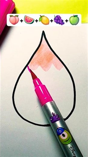 how to draw raindrop 🌈🌦️#rainbow #trending #shorts