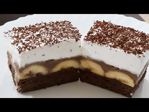 Fantasticni Kolac sa bananama/ Banana cake😍