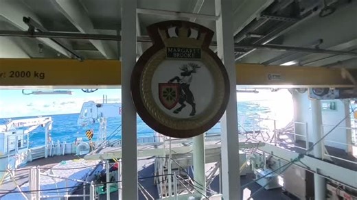 From September 18 to October 26, His Majesty’s Canadian Ship Margaret Brooke sailed through the Great Lakes, visiting the cities of Thunder Bay, Sault Ste. Marie, Owen Sound, Toronto, Kingston, and Montreal. Visitors had the opportunity to tour the ship and meet the crew. If you missed it, we’ve got you covered — take a look at our virtual tour! _________ Du 18 septembre au 26 octobre, le Navire canadien de Sa Majesté Margaret Brooke a parcouru les Grands Lacs du Canada à la rencontre des popula