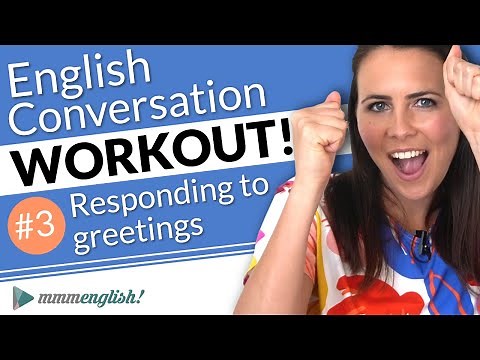 English Conversation Training ⚡️Pronunciation Workout #3