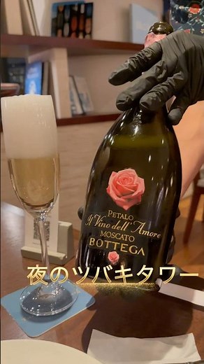 夜のツバキタワー。Bottegaで整う一杯。｜Cocktail Hour at The Tsubaki Tower