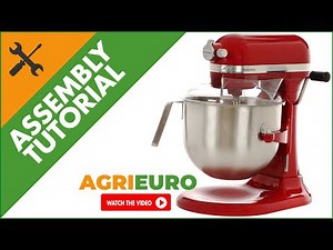 KitchenAid Heavy Duty 5KSM7591X Planetary Mixer - Assembly Tutorial Video