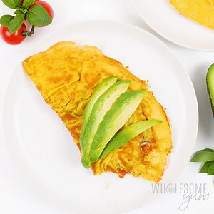 13K views · 61 reactions | This naturally low carb omelette recipe is the PERFECT way to start your day! Fluffy and flavorful, this omelette is a MUST TRY recipe. It even makes a filling dinner. Printable Recipe: https://www.wholesomeyum.com/omelette-recipe/ | Wholesome Yum - Easy Healthy Recipes | Facebook