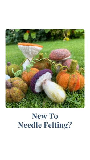 Needle Felting Artist, Needle Felting Tutorials & Books | Struggling to get smooth, even shapes in your needle felting? ✨… Let’s fix that—starting with a pumpkin! And pumpkins are for any time of... | Instagram