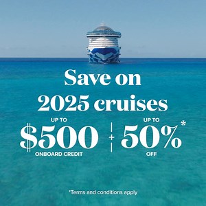 172 reactions | Explore the wonders of Alaska, the Mediterranean, the Caribbean and more with up to $500 onboard credit, up to 50% off and a free room upgrade | Princess Cruises | Facebook