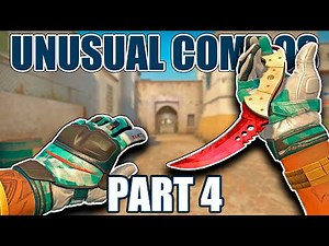 UNUSUAL KNIFE/GLOVE COMBO (Part 4) ★ CS:GO Showcase