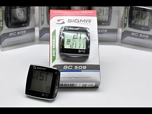Обзор и установка велокомпьютера Sigma Sport BC 509
