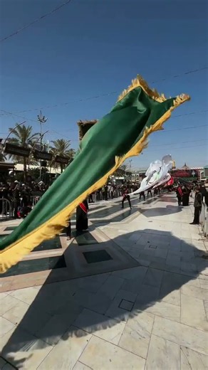 رايات الحب - بين الحرمين - #مشاية_الاربعين #زيارة_الأربعين