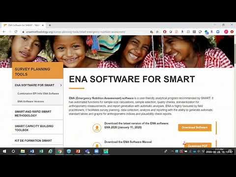 ENA Training Video 1: How to download the ENA software