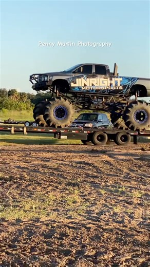 Mega Trucks are Rolling In #mudbog #offroad #mudslinging #ford #chevy #dodge #gmc #trailer #shorts