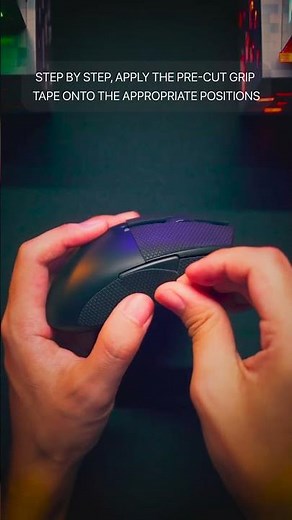 How to Apply Grips on Fantech Aria