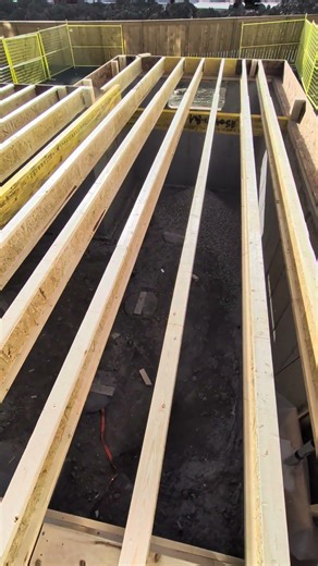 My work in Canada Main floor is done! 🏠☀️​#Framing#Construction#Calgary #MainFloor#Basement#NewBuild