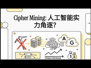 $CFR暴涨20%！85亿美金超级大单，Cipher Mining转型AI数据中心巨头