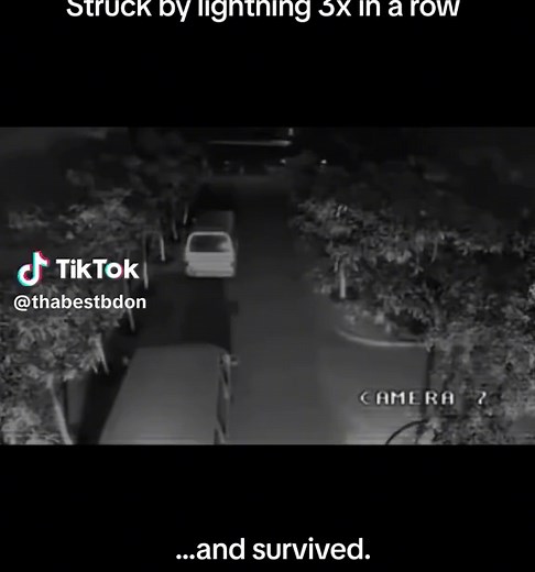 Man Survives Being Struck by Lightning 3 Times