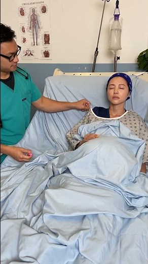 Nurse pranks woman with fake pregnant belly #Shorts
