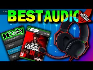 FOOTSTEP AUDIO in MW3 Full Settings! Dolby Atmos Call Of Duty