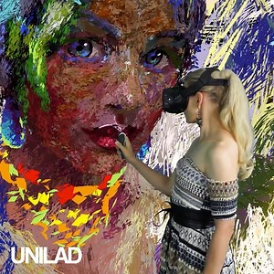 13M views · 139K reactions | Painting 3D art in virtual reality... I could watch for hours  | UNILAD | Facebook
