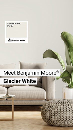 🎨 Meet our new favorite neutral: Benjamin Moore's Glacier White 🤍 Fresh, crisp, and effortlessly elegant—perfect for brightening any space! 🏡✨ Stop by your local Ace Hardware and see why this shade’s a classic in the making. #TheHelpfulPlace #AceHardware | Ace Hardware