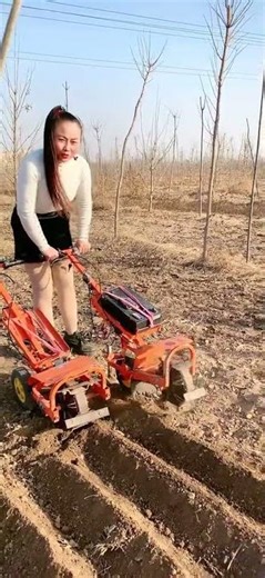 Electric vehicle trenching machine, electric weeder, electric weeder, small trencher, weeder, mi