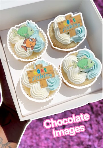 Making Chocolate Images with Miracle Transfer Sheets…AGAIN?!? YES AGAIN! 🎣🩵 Imagine successfully trying out something TWICE and still being in disbelief that it actually works LOL! That would be @Con Amor Bakery 🫶🏽✨ 🙂‍↔️ She’s not anywhere near done obsessing over these and she’s back at it again, but this time with a ‘Gone Fishing’ theme! ✨ Like she did before: Found some art that matches her theme. Printed them on her sheet. Melted some white chocolate. Filled in the printed images then l