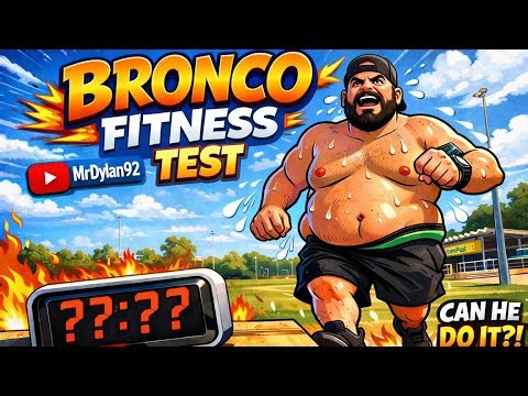 Bronco Fitness Test