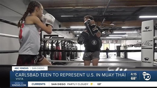 Carlsbad teen dominates American Muay Thai, heads to world championships | Haystack News