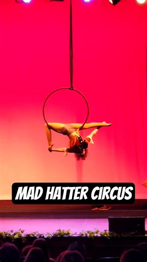 Did you practice your splits today? #circus #aerialhoop #aerialdance #split #gymnast #acrobatics