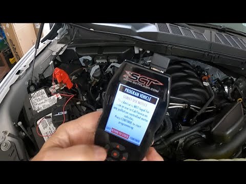 SCT-X4 7015PG-B. Returning back to stock for your 21+ F150 with Omega X tune.