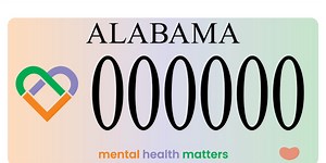 Alabama Department of Mental Health releases distinctive license plate to help start important conversations