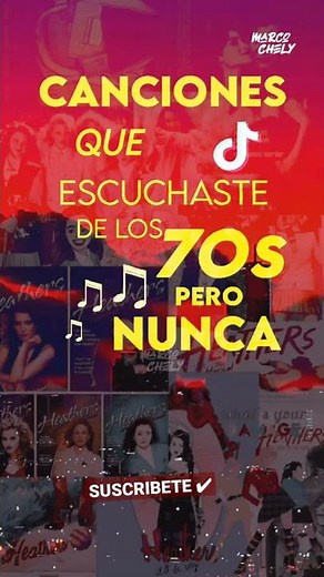 LAS CANCIONES MÁS CONOCIDAS DE 70s ✨🤗