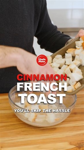 86 reactions · 15 shares | A classic breakfast made simple! 肋 Skip the hassle of frying each piece of french toast...simply toss everything into one baking sheet and serve a tasty weekend brunch in under 30 minutes. Get this meal kit (and more!) delivered to your door by ordering at chefsplate.com | Chefs Plate | Facebook