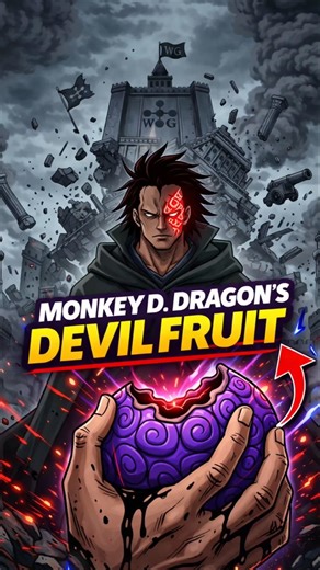 Monkey D. Dragon's Devil Fruit 😱 #anime #onepiece #shorts