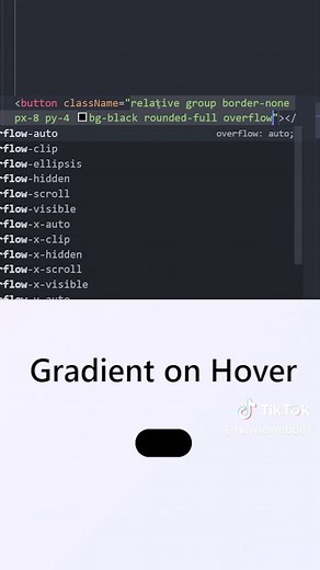 Gradient Button Hover Effect with Tailwind Tutorial