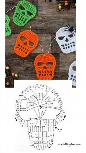 Halloween Crochet Motifs Free Patterns