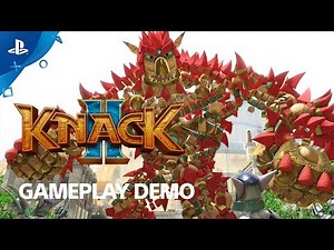 Knack 2 - PS4 Gameplay Demo | E3 2017