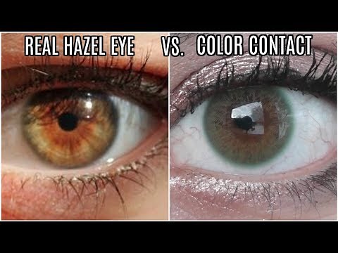 Most REALISTIC Hazel Contact Lenses! | TTDEYE Iris Green Review (discount lyrascotchz)