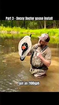 Part 3 - DIY Motion Decoy build using the Decoy Doctor. #diyhunting #diy #duckhunting