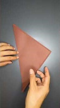 Origami envelope rectangle paper step by step