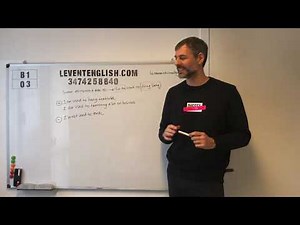 Corso Completo di Inglese Intermedio Livello B1 Lesson 3 To be Used to doing something