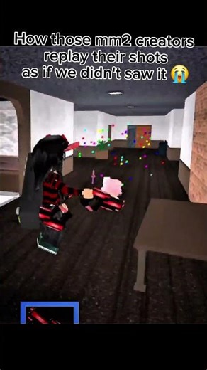 Those MM2 creators replaying the shot as if we didn't saw it! 🥹 #mm2 #roblox #fyp #mm2roblox