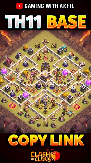 TH11 WAR BASE 🏆 | Town Hall 11 Anti 3 Star Strong Defense