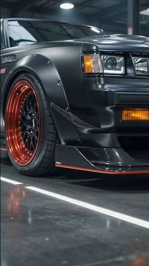 Insane Custom Buick GNX Widebody Build 🔥 80s Muscle Reborn! #Shorts