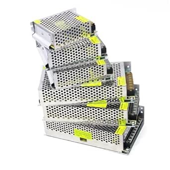 Amazon.com: Power Supply Dc 12V 2A 3A 5A 10A 20A 30A 40A 50A 60A Led Power Supply 10W 30W 50W 60W 100W 120W 250W 360W 500W 600W 800W 1000W(50W) : Industrial y Científico