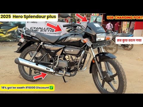 2025 New Hero Splendor xtec Model Details Review |After GST 2.0 Price & EMi? Features Milegae