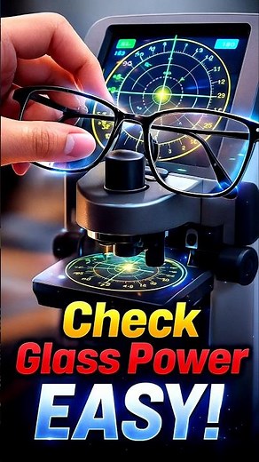 How to Check Glass Power on a Lensometer (Super Easy Method!)