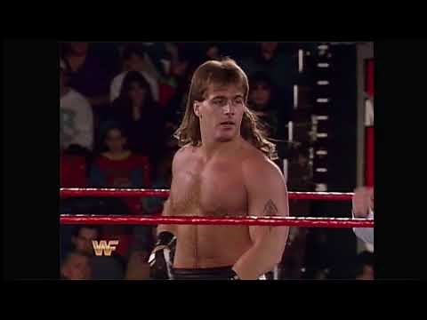 WWF Raw 1/03/1994 - Shawn Michaels vs. Brian Walsh