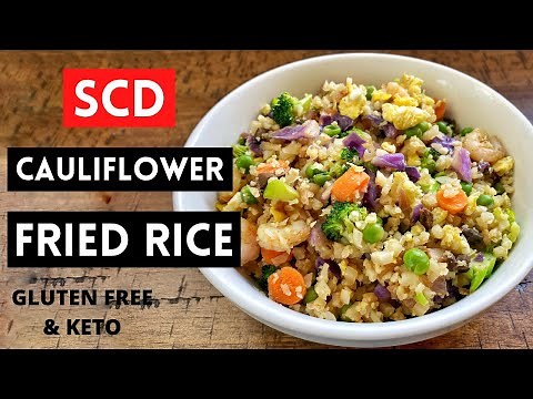 SCD CAULIFLOWER FRIED RICE // Easy & Flavorful Recipe to Help Heal Crohns Colitis / Gluten Free KETO