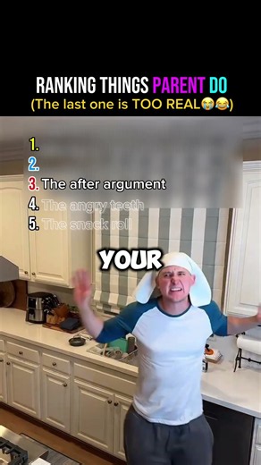 Ranking Things Parent Do