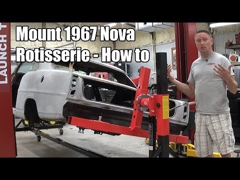 Unibody Car Mounting to Rotisserie - How To